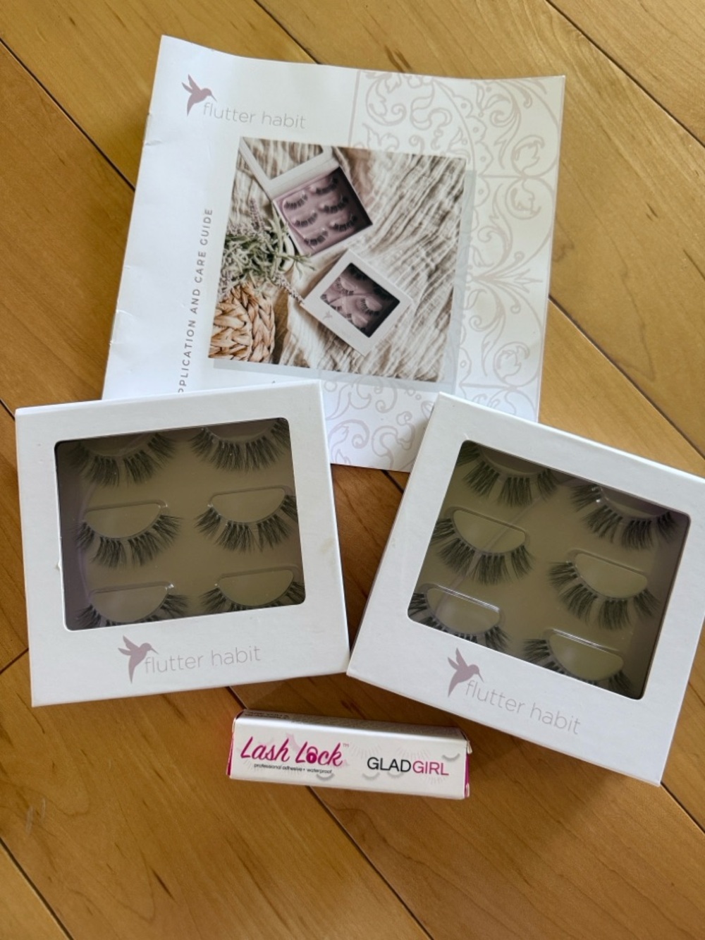 Flutter Habit 3-Pair False Eyelash Sets in Black